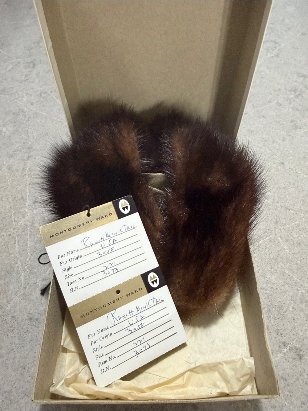Ranch Mink Fur Collar
